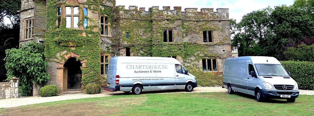 Charterhouse vans at a Dorset property
